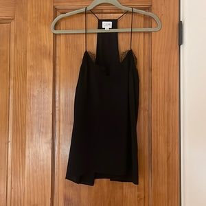 Cami NYC. Black lace cami. Small.